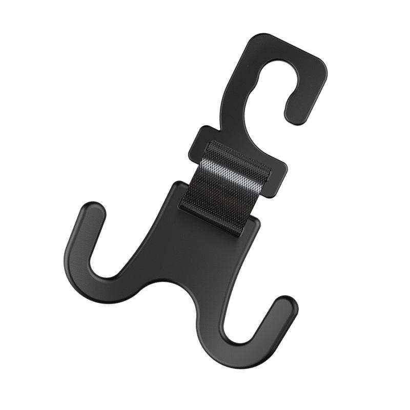 Car Headrest Hooks Auto Back Seat Hanger For Wallet Purse Shopping Bag Hook Car Rear Seat Hanging Holder Interior Organizer