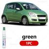 Für Suzuki Splash 2008-2014 XB Lackreparaturstift Touch-Up Kratzerentferner DIY Autozubehör Schwarz Weiß Grün Grau Silber Blau