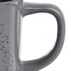 Kubek Ceramiczny do Picia Kawy Herbaty Ziół Napojów Szary 370 ml