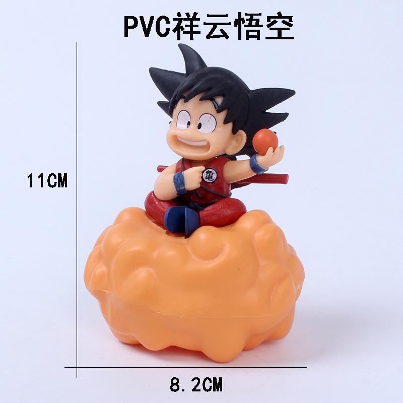 

Горячая фигурка Son Goku из Dragon Ball, игрушки, аниме, Какаротто, мультяшная фигурка, модель, украшения, коллекционные куклы, подарки, Z, ПВХ, круглая, сенсорная, сжатие