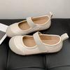 Scarpe Mary Jane Piatte da Donna con Cinturino Regolabile Slip-On Leggere Casual Versatili per Primavera Autunno