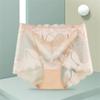 Women Panties Lace Briefs High Waist Underwear Female Intimates Mesh Breathable Underpants