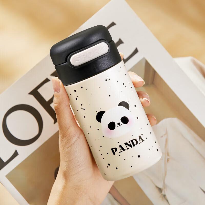 Xidomi Cute Mini Portable Thermos with Straw