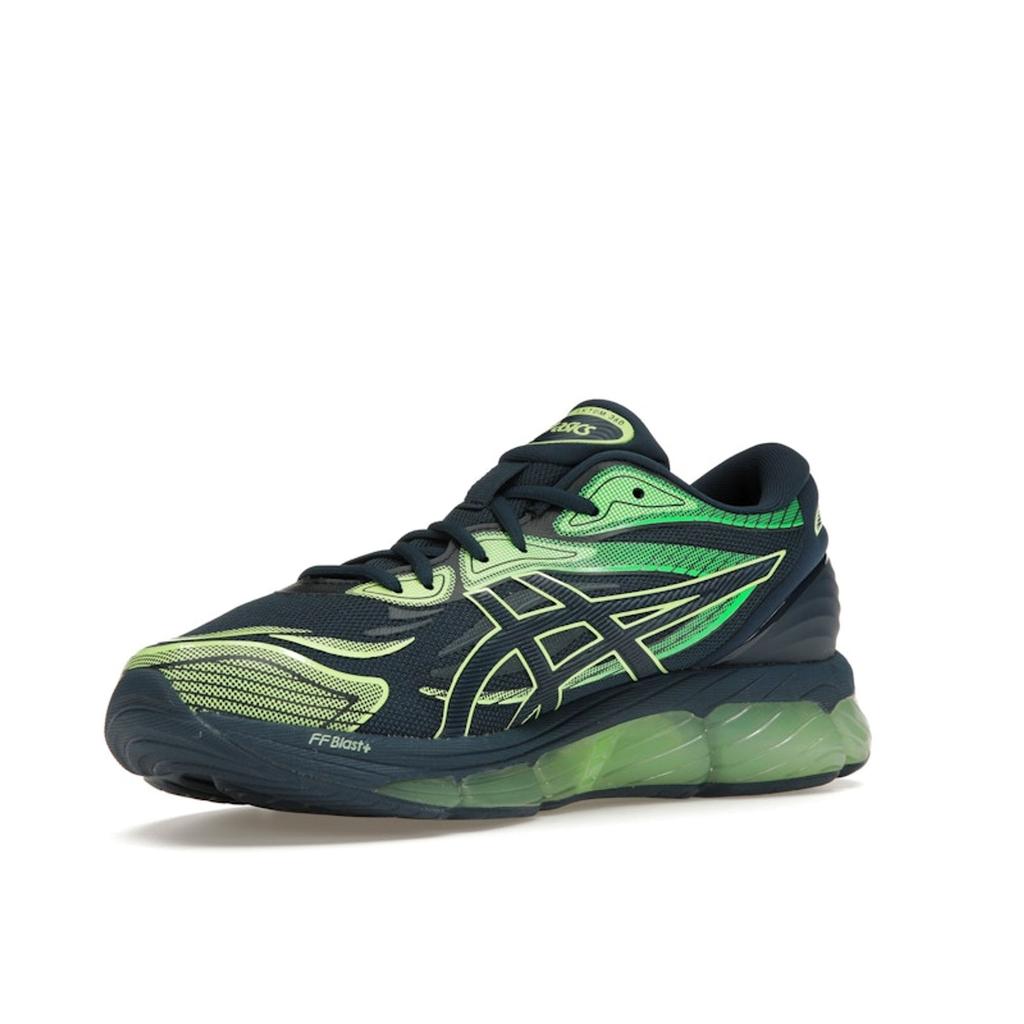 Asics Gel Quantum 360 8 Night Sky Green Men Sneakers Blue Illuminate-Green 1203A305-400