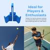 Tennis-Halterung Tragbar Sicherer Handyhalter Handy-Ständer Rutschfeste Handy-Befestigung für Netzzaun Tennis-Aufnahme