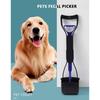 Dog Pooper Scooper Pet Long Handle Jaw Poop Scoop Picker Excrement Collector Clean Tools Outdoor Foldable Animal Feces Cleaner