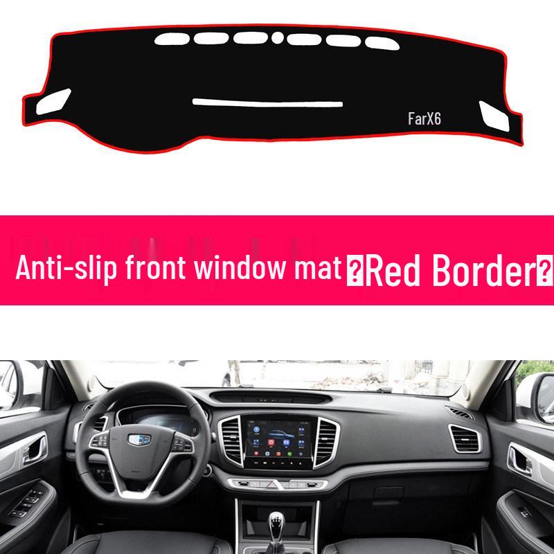 Sunshade Anti-slip Heat Insulation Pad for 16-19 Vision X6 Dashboard Standard