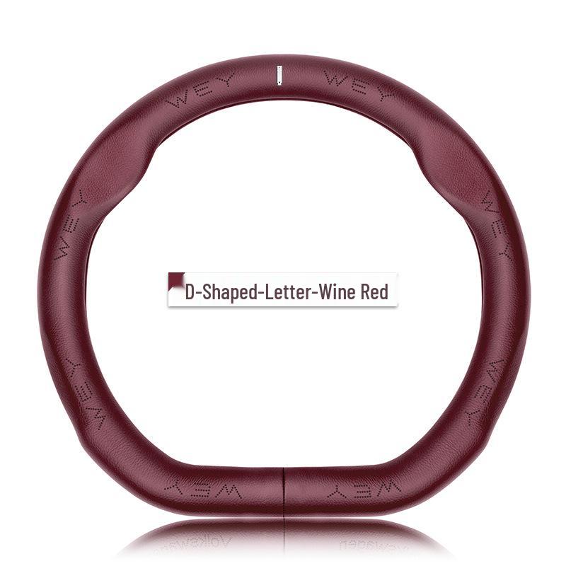 Genuine Leather Steering Wheel Cover for Great Wall WEY Mocha, VV6, VV5, VV7GT, Macchiato, Latte