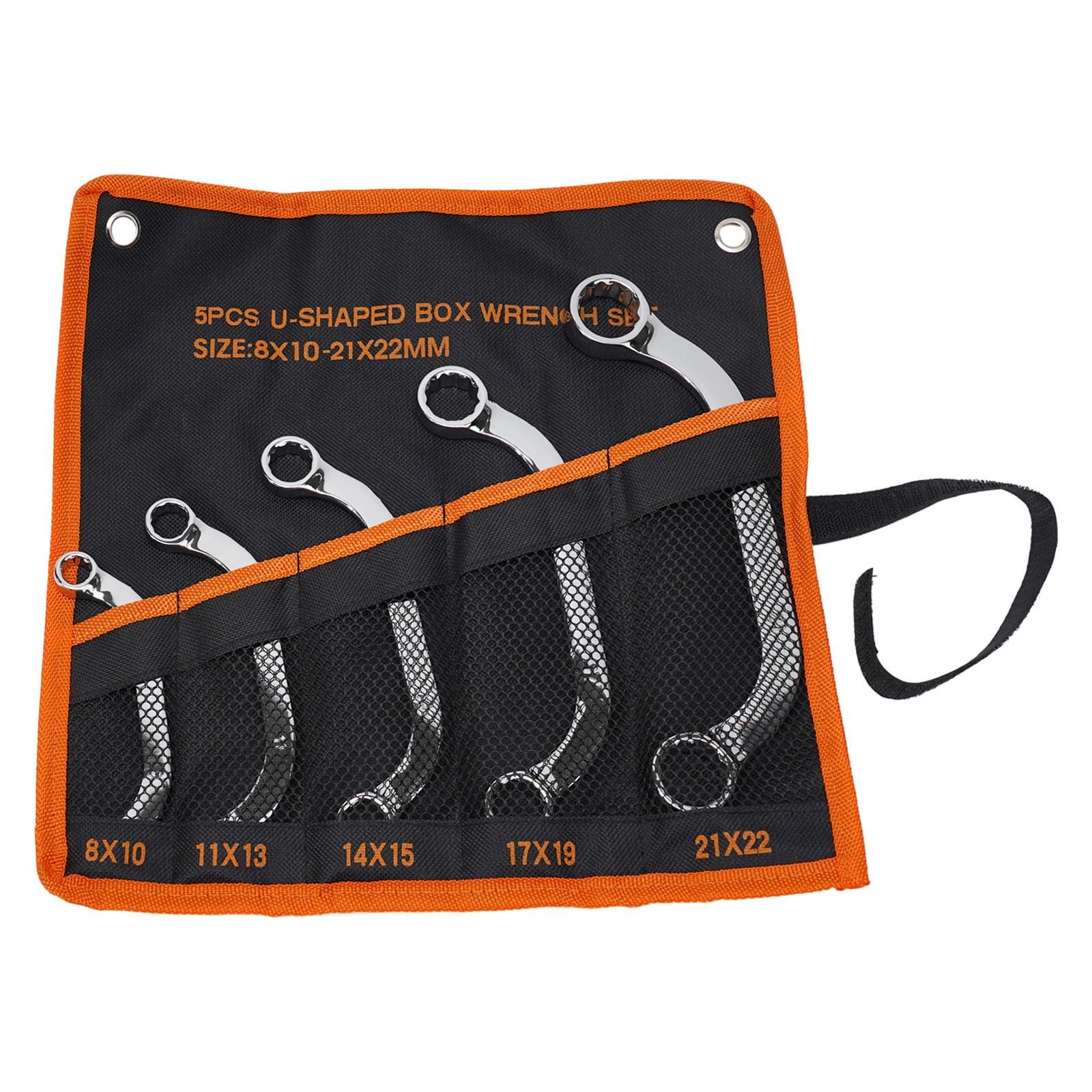 

Набор из 5 динамометрических ключей, набор гаечных ключей с храповым механизмом, набор инструментов для авторемонта