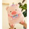 Adorable Lulu Pig Plush Toy Doll Super Soft Hugging Pillow Cute Gift For Girls