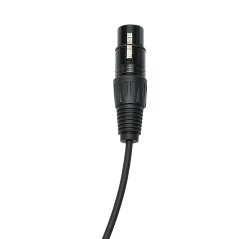 JayCreer Aviation Headset Adapter For Airbus 5-Pin XLR to GA Dual Plugs