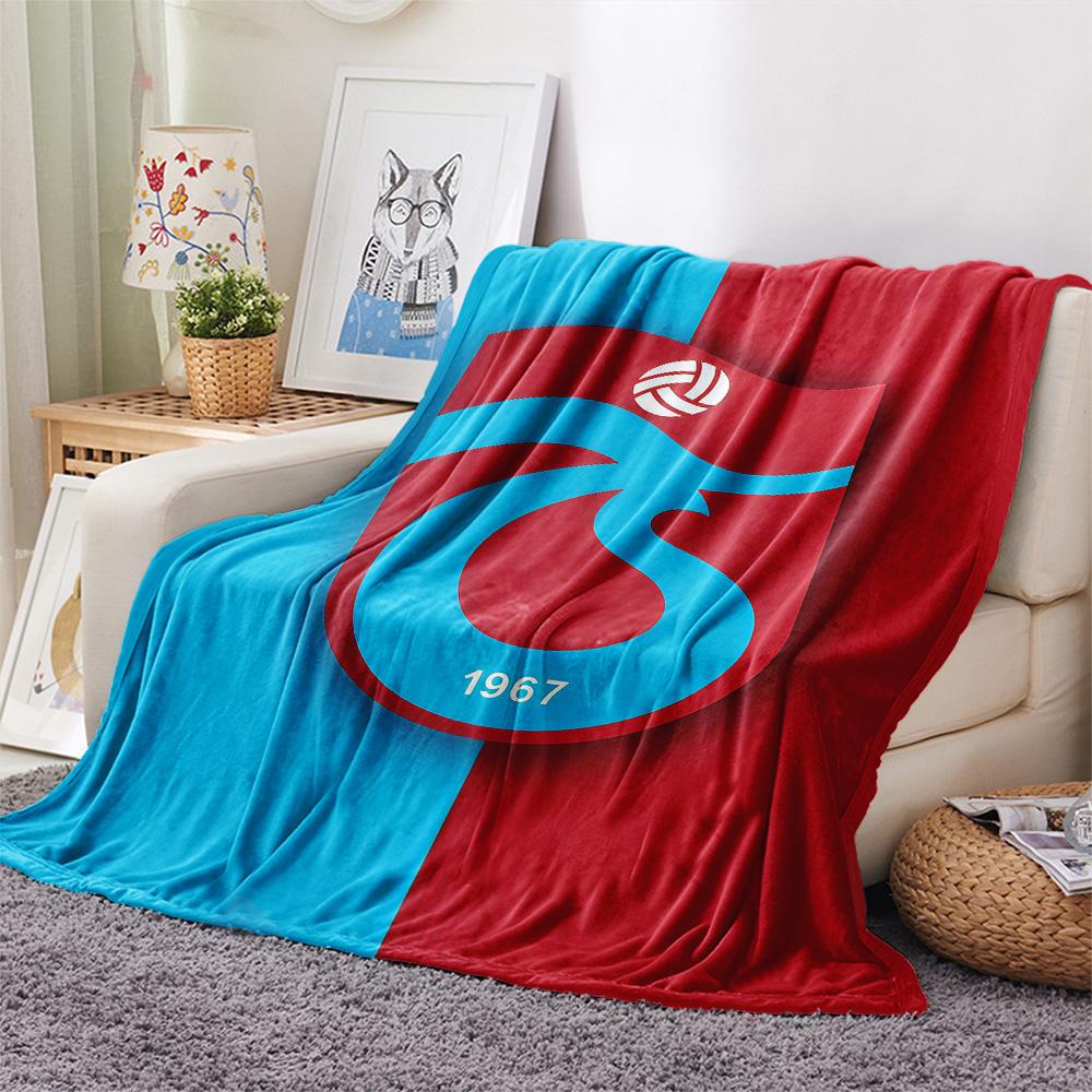 Trabzonspor poster FlAannel Blanket, High quality Comfortable for All Seasons, Home Decor, Warmth and Comfort