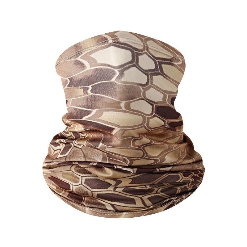Summer Outdoor Cycling Milk Silk Face Mask: Sun Protection Neck Gaiter, Multifunctional Headscarf, Neck Warmer