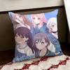 Anime BBanG DDream Its MyGO Cushion Cover Reversible Soft Durable Pillow Cover Home  Car MultiScene Use for Daily Comfort