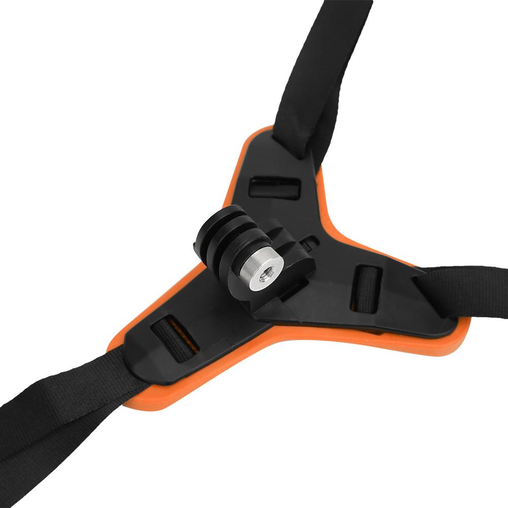 Action Camera Helmet Bracket Chin Stand Accessory Riding First Perspective Shooting Motorcycle Integrated Helmet Strap