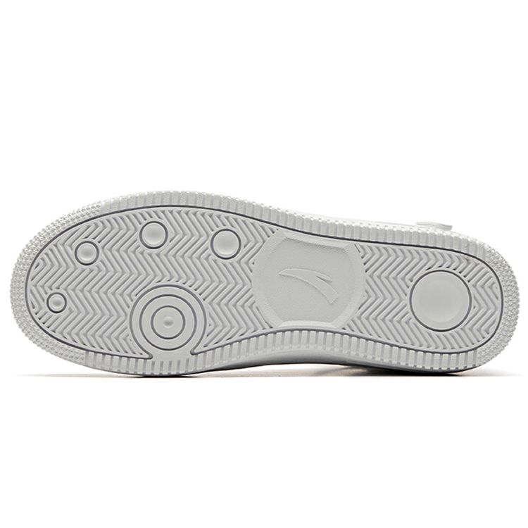 Anta High-Top Skate Shoes Women Sneakers White 92948061-1