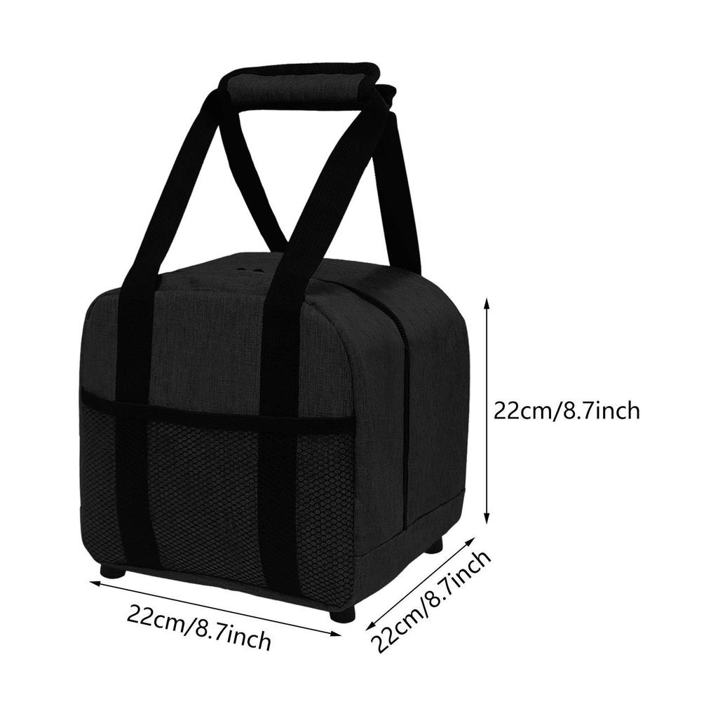 Bowling Ball Bag Easy Carrying Portable Case Oxford Cloth Bowling Bag for Outdoor Sports Bowling Accessories Women Men Practice