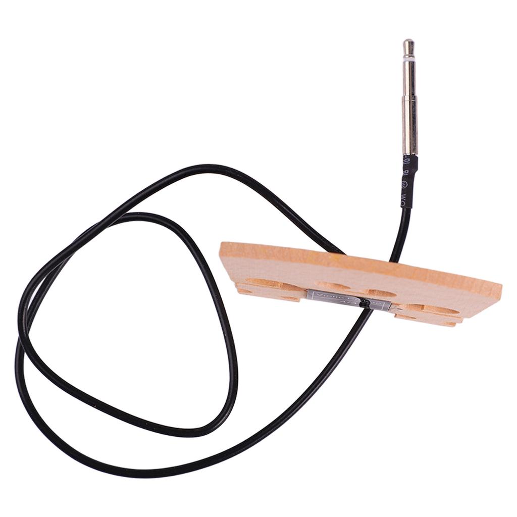 Violinenbrücke aus Holz 44 mit intern montiertem Piezo-Tonabnehmer, hochempfindliche Violinenbrücke aus Ahorn