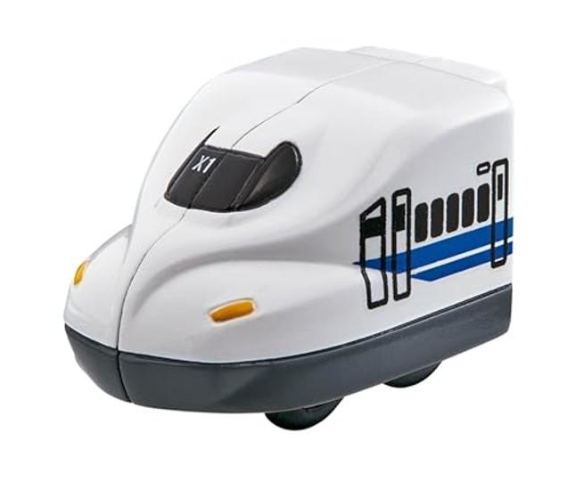 Bikkura Tamago Bade-Spielzeug Fahrzeugbombe - Verbindende Shinkansen Edition 4