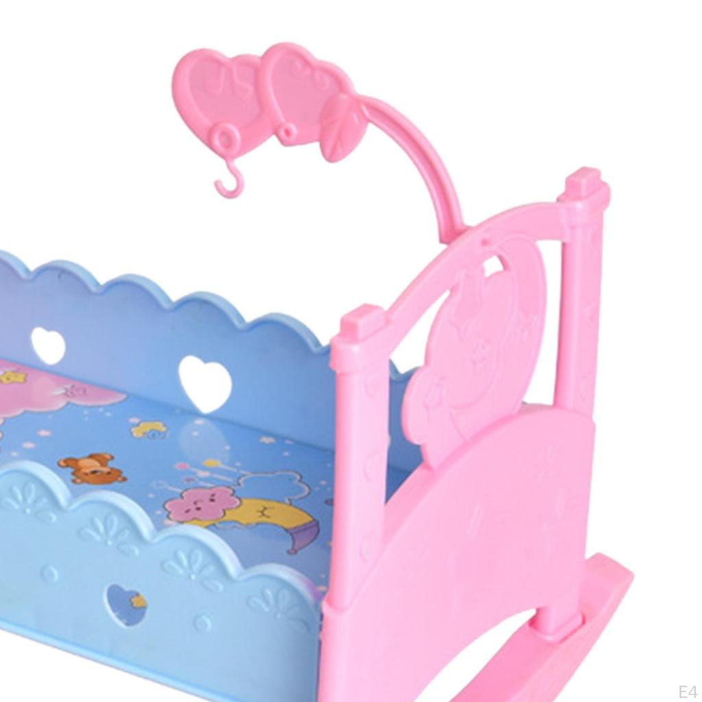 1/12 1/6 Dollhouse Miniature Model Bed Doll Accessories Decoration Toy Scenery Supplies