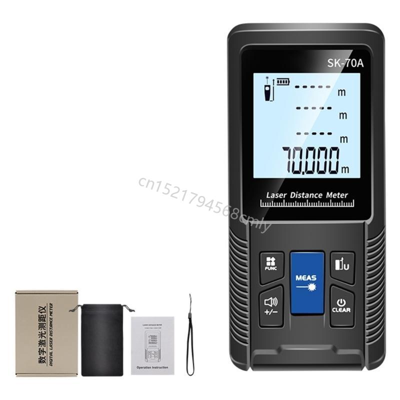 40m 50m 70m 100m 120m Handheld Digital Lasers Distance Meter Measure Rangefinder 6XDE