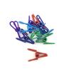30 Pcs 2 Inch 10 Different Random Colors Chip Clips, PVC Coating High Elasticity Strength Clothes P, Food Clips and Bag Clips
