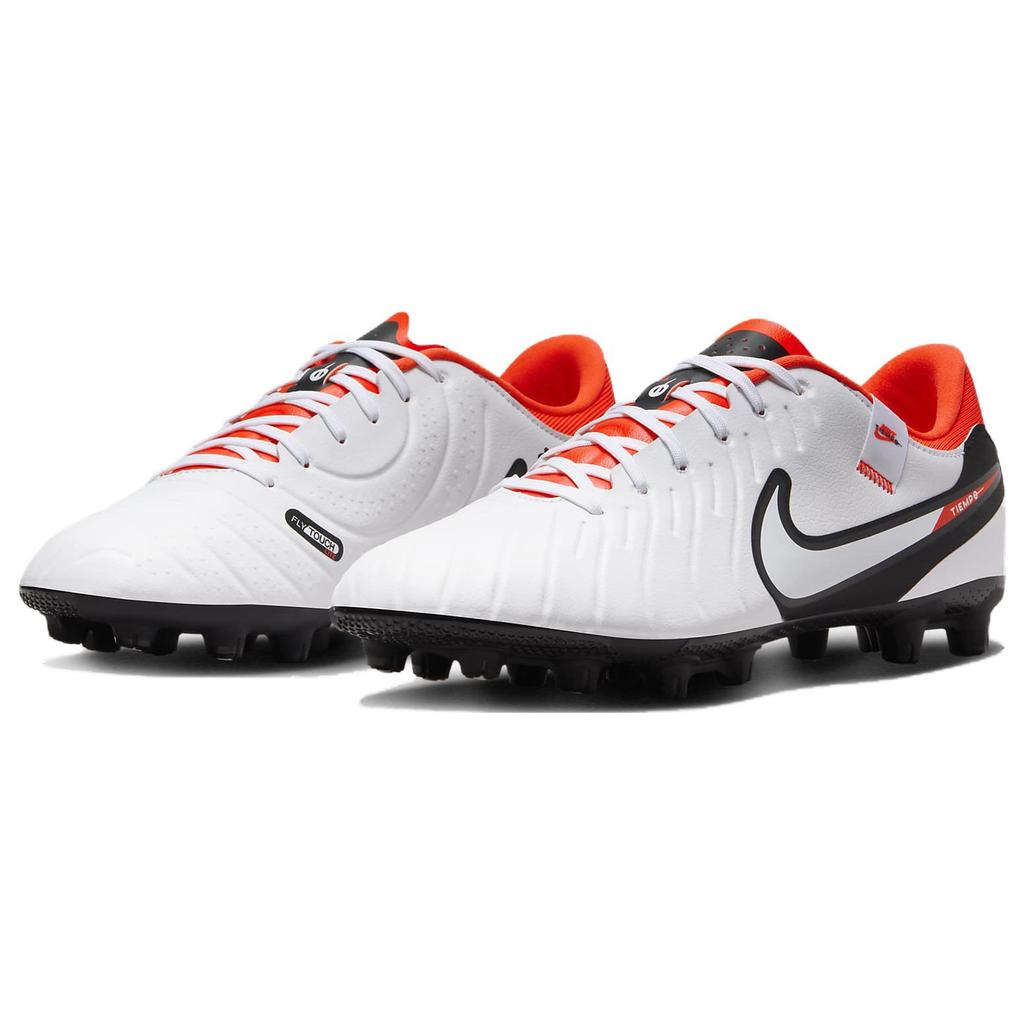 New Nike Tiempo Legend 10 Academy HG 'White Bright Crimson' DV4339-100