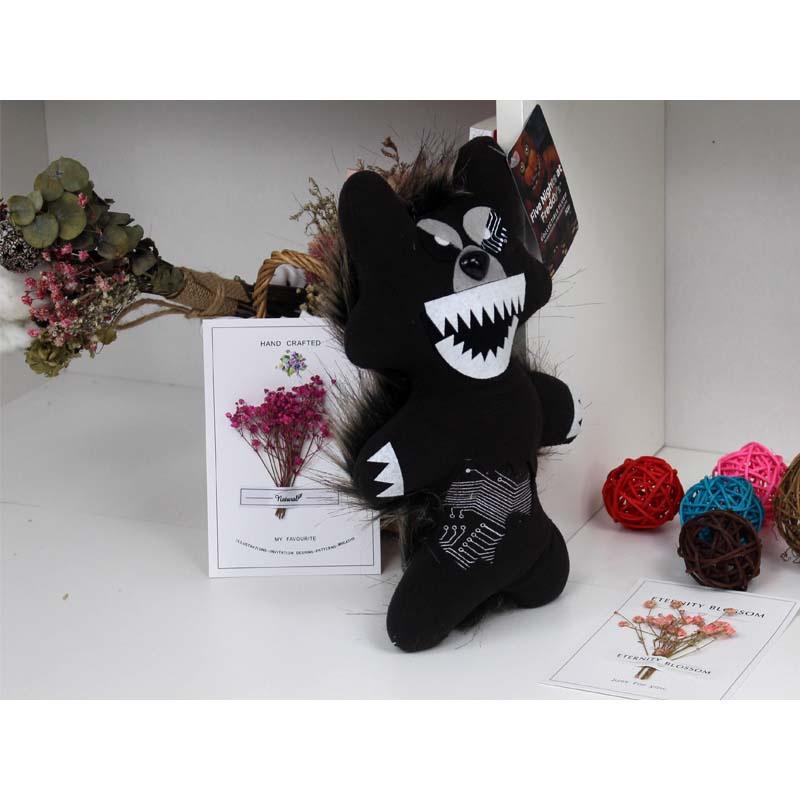 Five Fnaf Nights At Freddys Purple Brown Black Bear Plushie Toy Gift Xmas