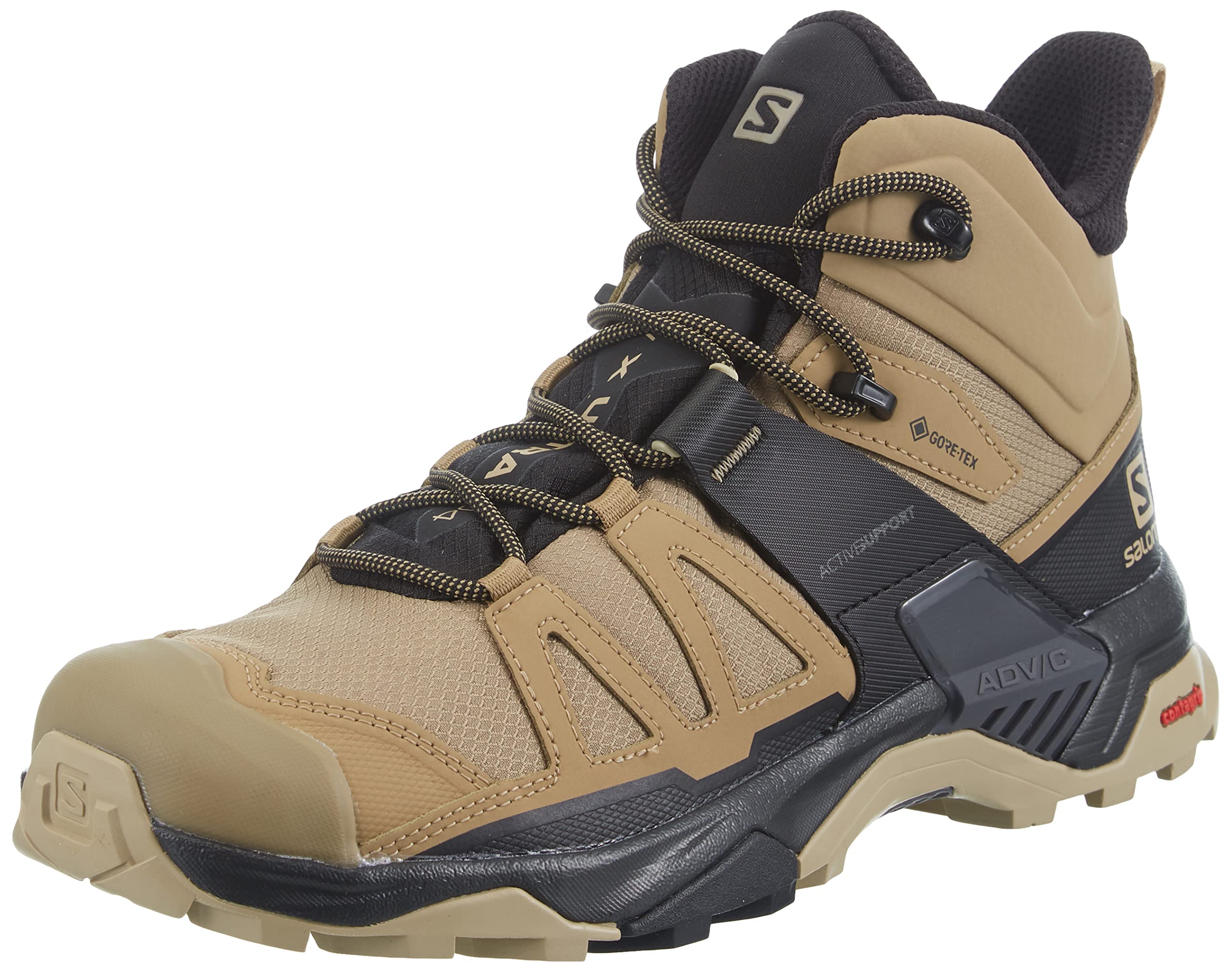 

Мужские треккинговые ботинки Salomon Ultra 4 Mid GORE-TEX, Средняя высота, L41294100 KBS, Размер 25.5 см