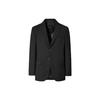 Uniqlo X Jil Sander +J Collaboration Series Single-Breasted Suit Men suits Black 445770-09