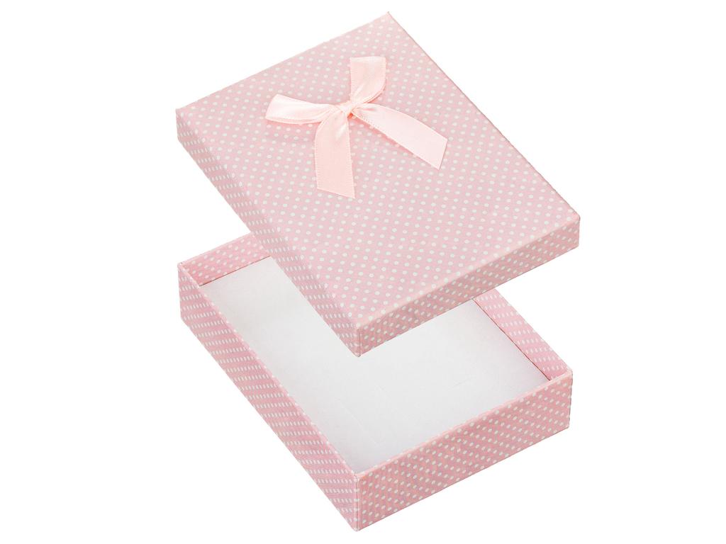 Pink Jewelry Gift Box Decorative Packaging Gift Bow