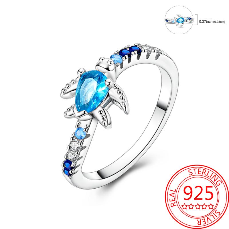925 Silver Beautiful Stars and Moon Shining Sun Geometry Infinite Combination Ring Boutique Matching Gifts