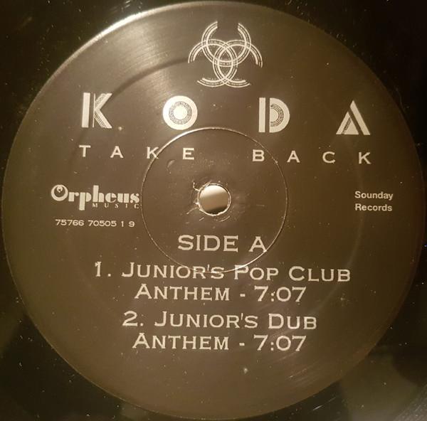

12inch Record KUMI KODA Take Back Remixes 757667050519 Sounday 2001 US Japanese Club Dance Used