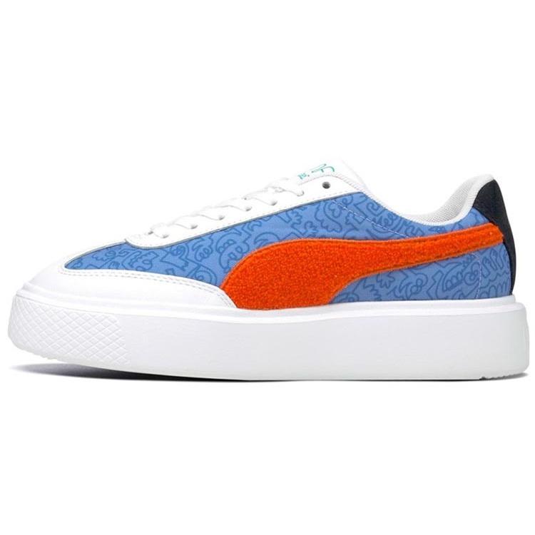 (WMNS) PUMA Mr. Doodle x Oslo Maja  Ultramarine American Beauty  Women s 375791-01 EU 37.5