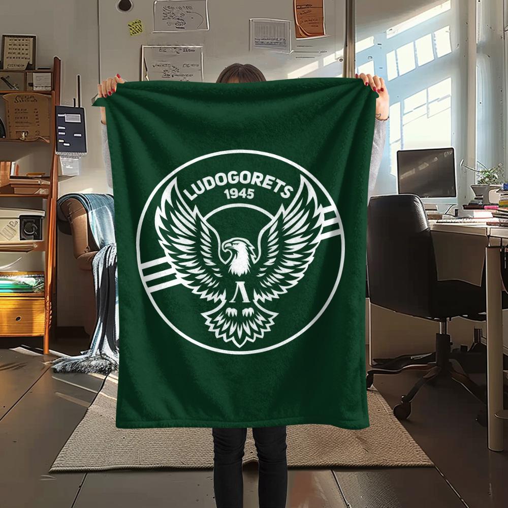 PFC Ludogorets Razgrad FlAannel Blanket, High quality Comfortable for All Seasons, Home Decor, Warmth and Comfort