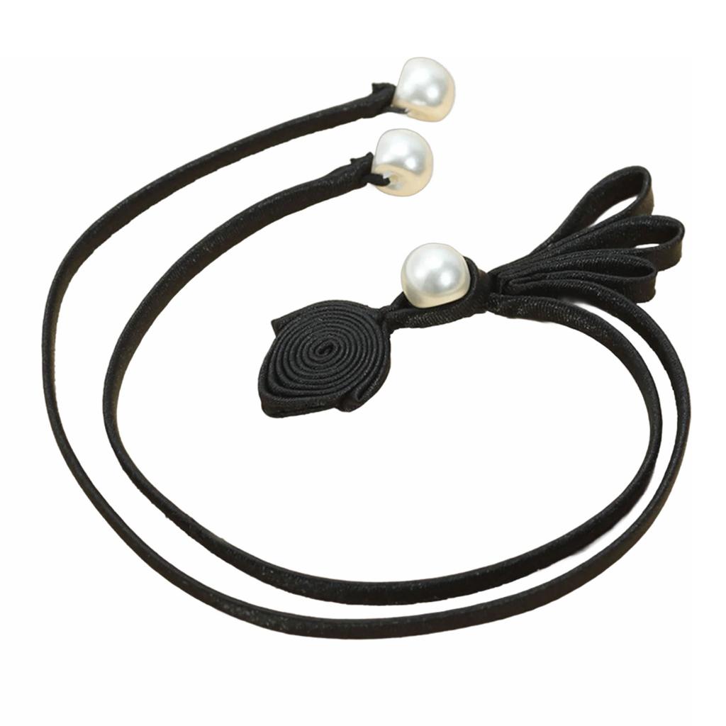 Handmade Cheongsam Sewing Fasteners Chinese Knots Frog Buttons with Long Tassles DIY Tang-Suit Decorative Buttons