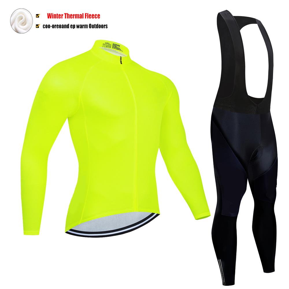 Winter Fleece Herren 2026 Radtrikot Sets Mountainbike Kleidung Wear Ropa Ciclismo Rennrad Kleidung Team Radsportanzug