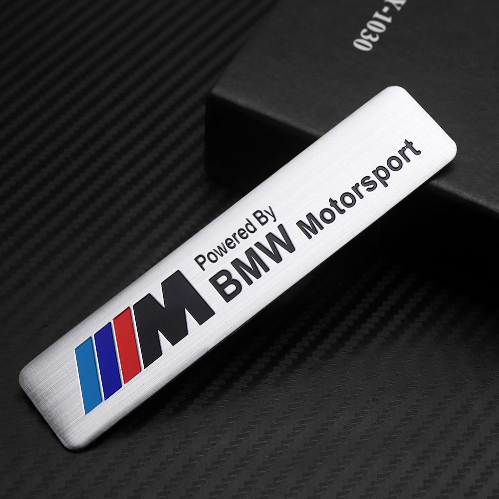 2025 Heiß 1 Stück Aluminium Auto Emblem Fenster Karosserie Kofferraum Aufkleber Decal Für BMW E46 E90 E60 F30 E39 F10 E87 E36 F20 E92 Serie 1 Auto Ac