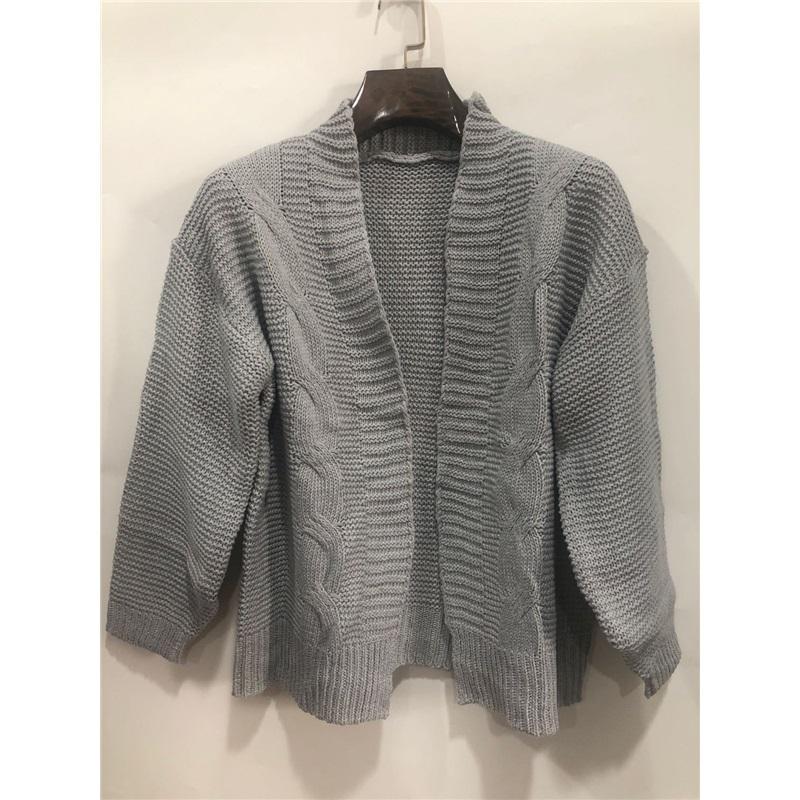 Women's Chunky Knit Cardigan Oversized Loose Open Front Long Sleeve Sweater