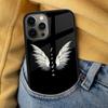 Fantasy Angel Girl Wings Soft Phone Case for iPhone 17 Air 16e Pro Max 15 Pro 13 14 Plus 11 12 MagSafe Magnetic Coque