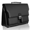 Elegant Black Men's Laptop Briefcase T18 - Business Portfolio | Polish Product