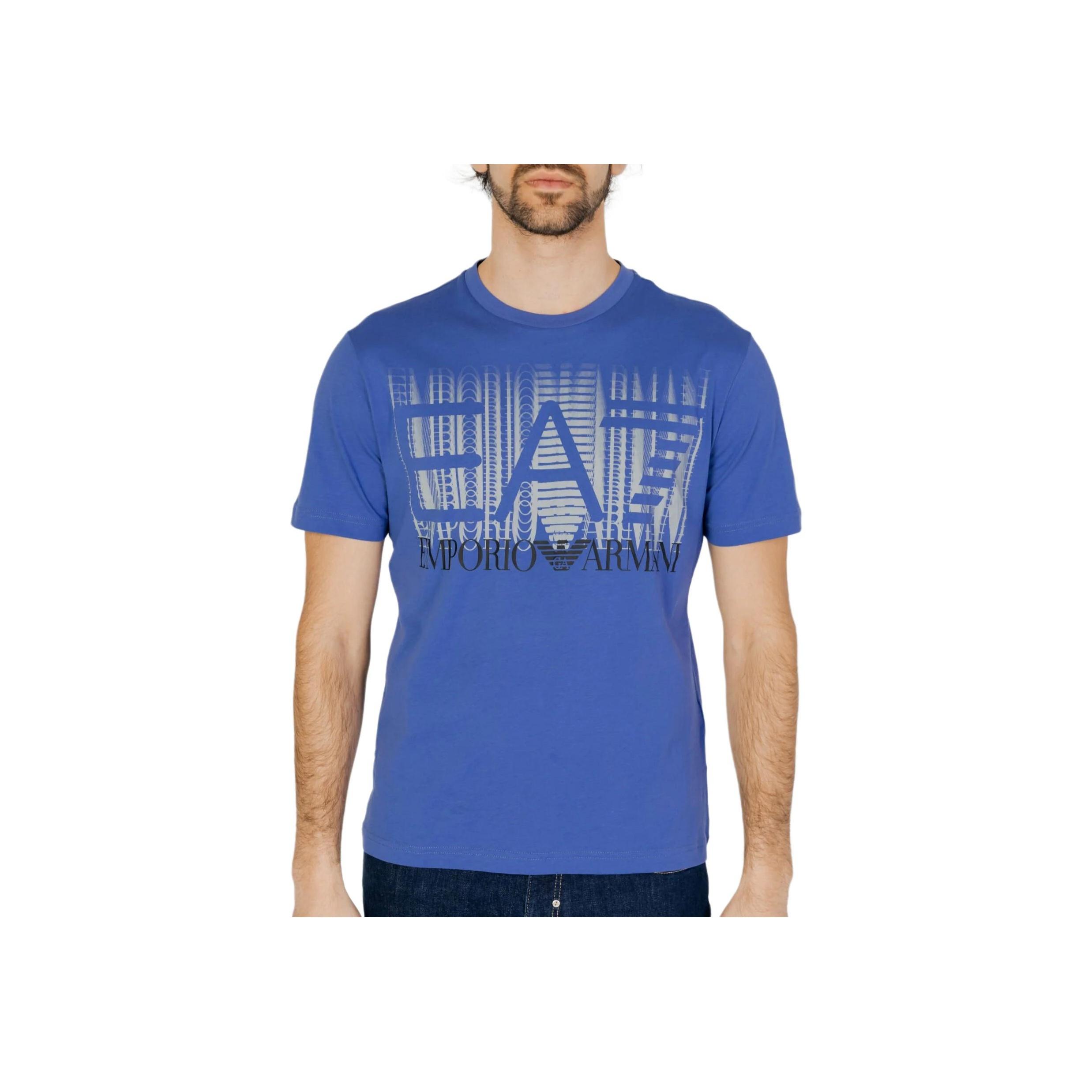 

Emporio Armani Round Neck Cotton Short Sleeve T-Shirt Men tops 3DPT44-PJ02Z-1557 S