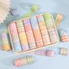 30/60Rolls Grid Washi Tapes Set Cube Tartan Check Paper Adhesive Masking Tape Decoration Stickers