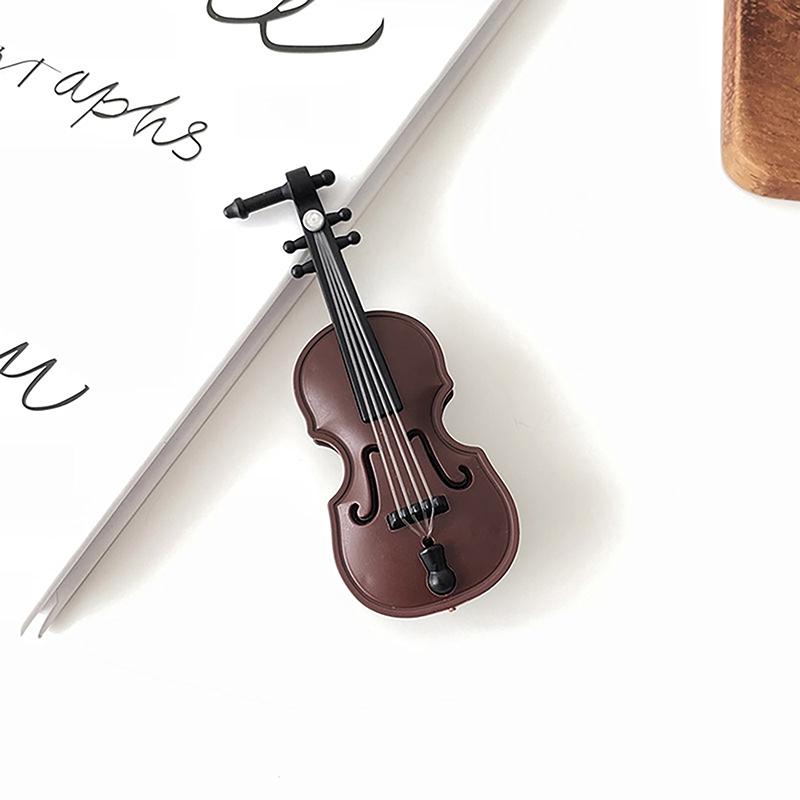 Mini Side Clip Creative Violin Hair Clips For Women And Girls To Fix Hair Barrettes Hair Accessories Headwear Cosplay Decor Gift