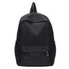 Wasserdichter Nylon-Rucksack, große Kapazität, einfarbig, ultraleicht, lässige Schultasche für Studenten, Reisende