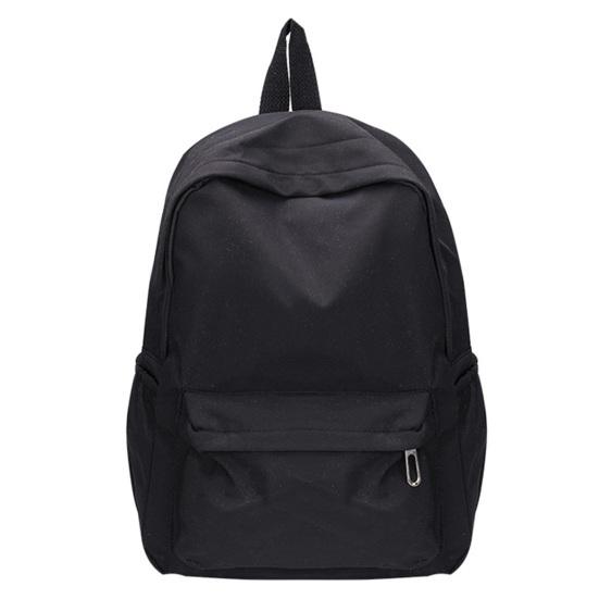Wasserdichter Nylon-Rucksack, große Kapazität, einfarbig, ultraleicht, lässige Schultasche für Studenten, Reisende