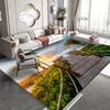 3D Natural Landscape Pattern Carpet for Living Room Non-slip Room Decoration Aesthetic Modern Lounge Rug Entrance Door Mat Rugs