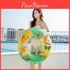 Cute Children's Lion Swim Ring Thickened Baby Cartoon Armpit Ring Inflatable Swim Ring Wholesale