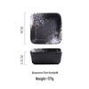 Ceramic Square Sushi & Dipping Sauce Dishes (3-Pack)