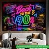 2D Flat Backdrop1pc Vintage Elements Backdrop Banner Polyester Wall Decor For Living Room Bedroom Office Outdoor Decor Party Holiday Gift